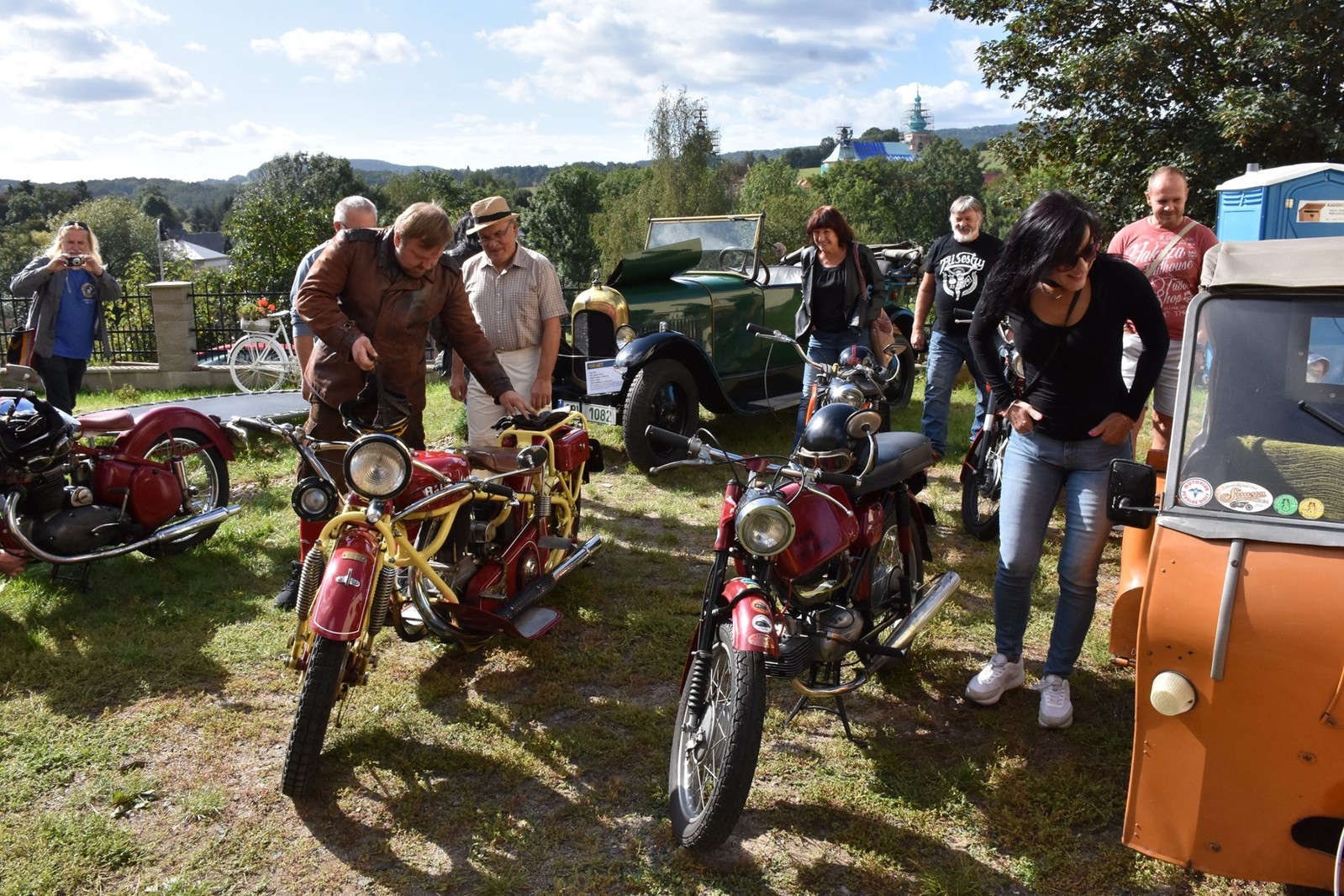 Oslavy 125. výročí založení značky Achilles v Horní Polici